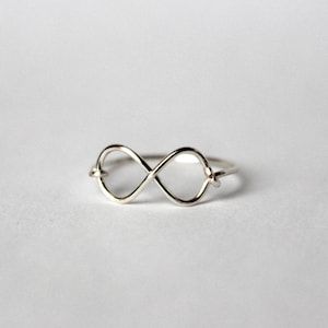 Silver Infinity Ring