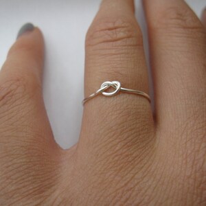 Silver Knot Ring image 2