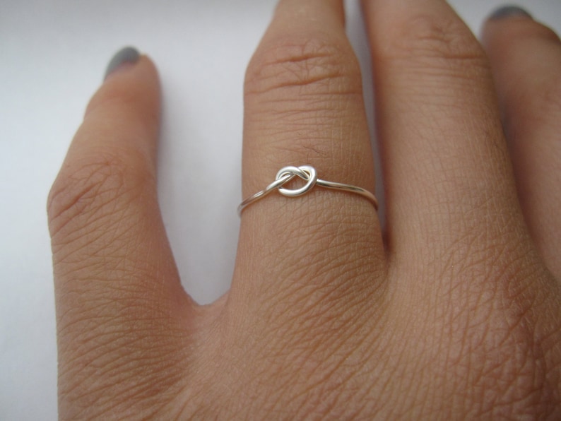 Silver Knot Ring image 2