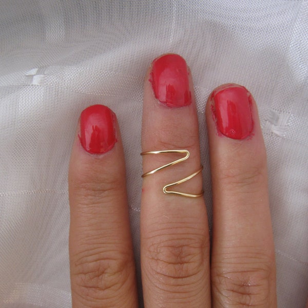 Geometric Knuckle Ring