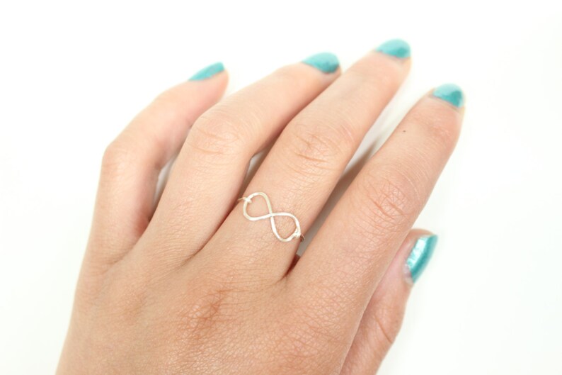 Gift Infinity Ring Etsy