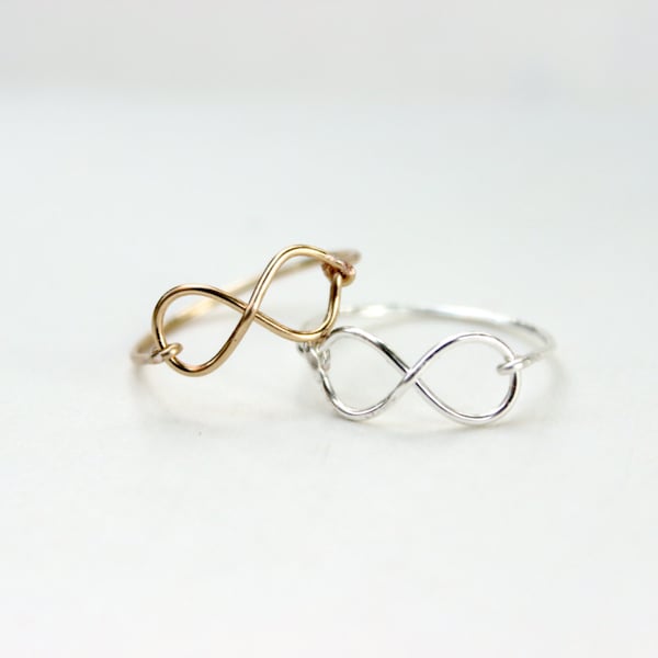 Best Friend Infinity Rings