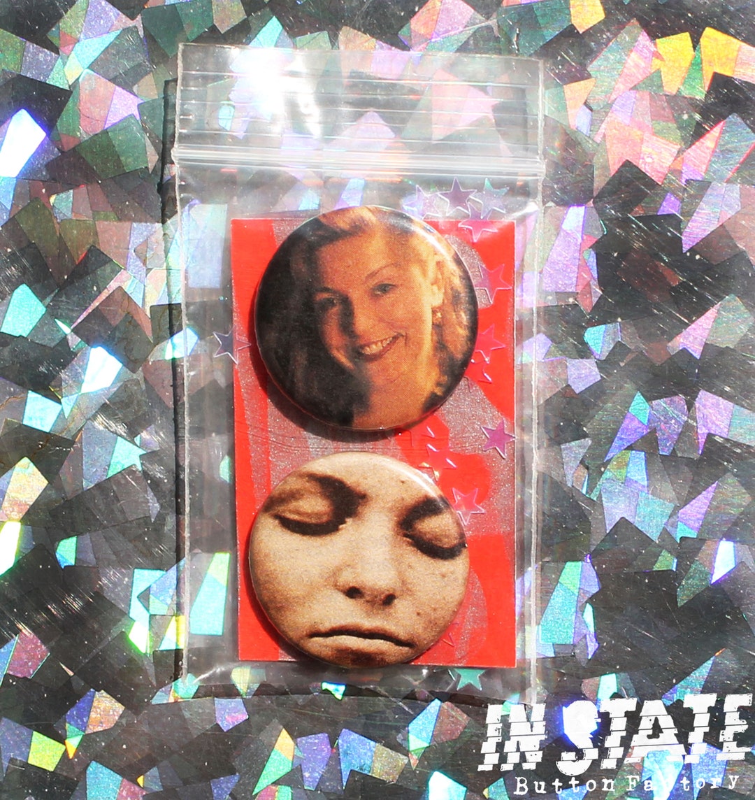 Vintage Sheryl Lee / Laura Palmer Button Set - Etsy
