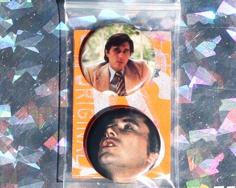 Vintage Bryan Ferry Button Set