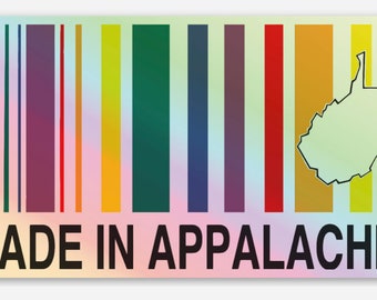 Made In Appalachia WV Pride Decal