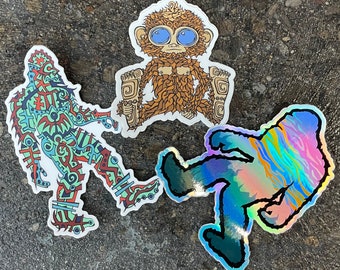 Bigfoot decal pack