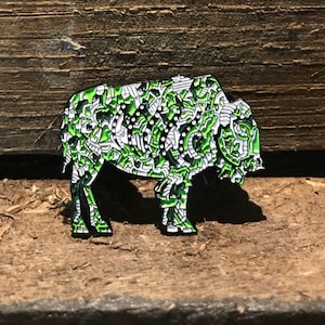 Buffalo Lapel Pin image 1