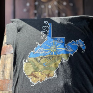 New River WV T Shirt image 2