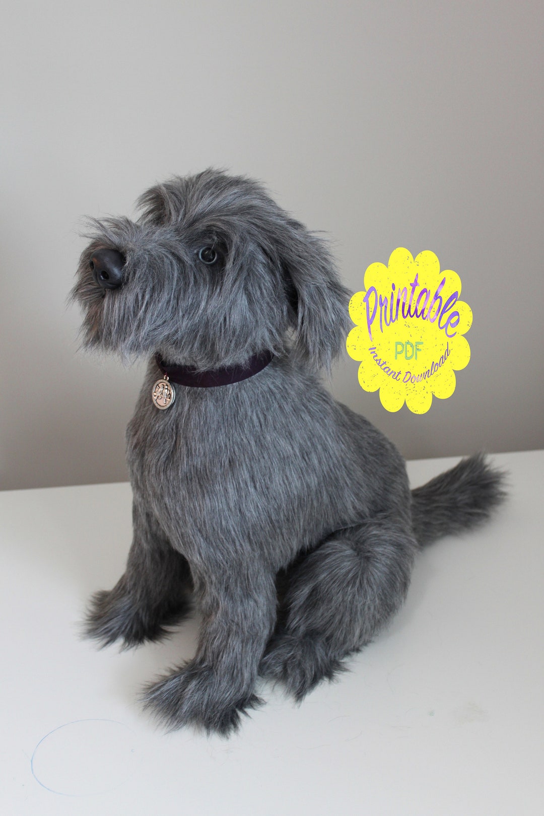 Irish Wolfhound PDF Pattern 19" - Etsy