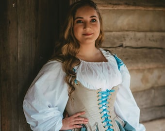 18th century corset dress