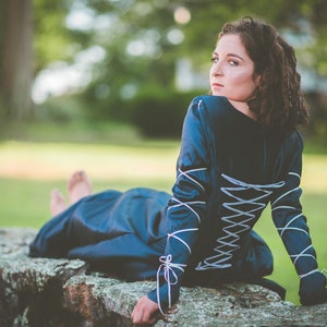 Medieval with fitted sleeves perfect for any princess or peasant