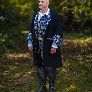 Renaissance Pirate coat perfect costume for a pirate or a prince image 2
