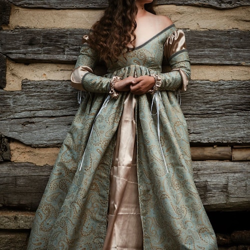 Empire Waisted Off The Shoulder Overdress Perfect for Any Princess or Peasant