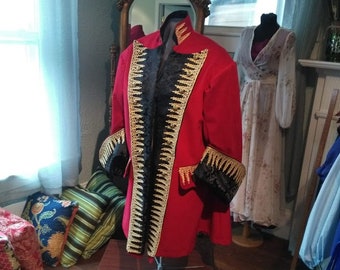 Renaissance Pirate coat perfect costume for a pirate, like Captain Hook, or a prince