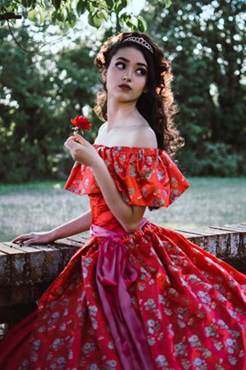 elenas ball gown