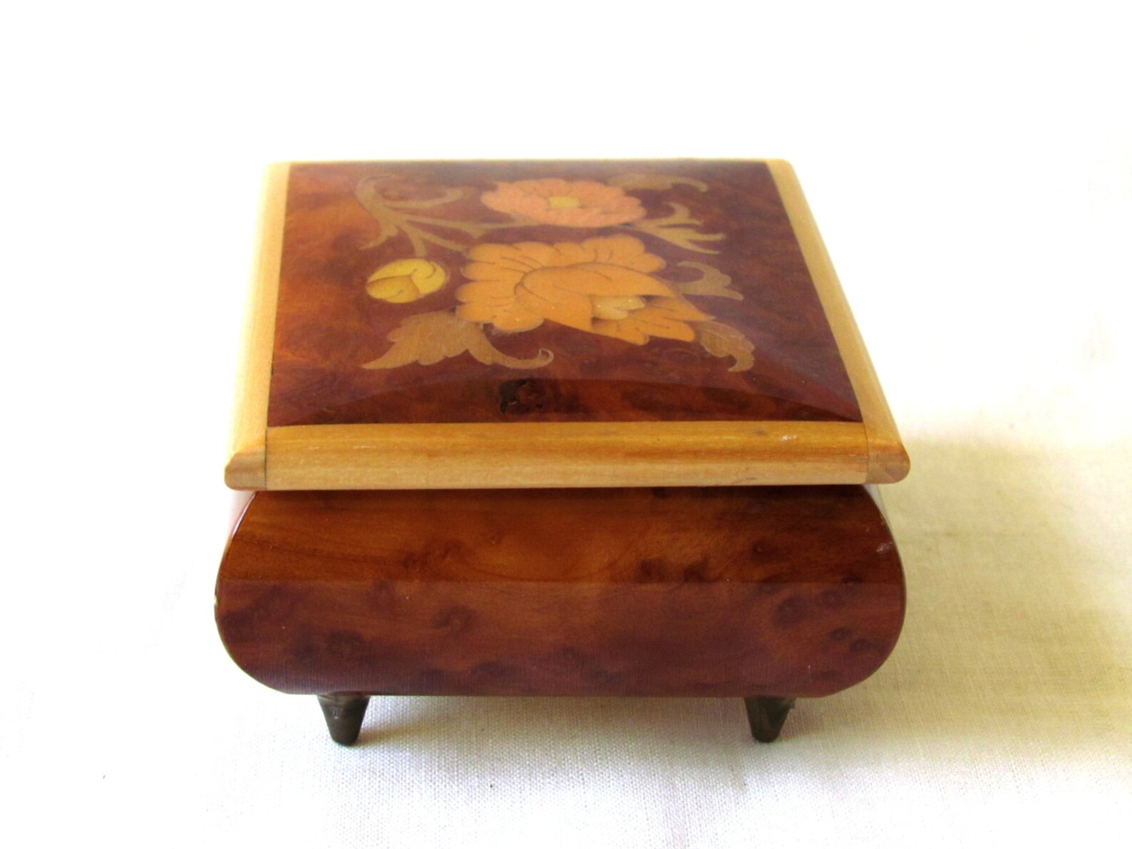 Vintage Swiss Made Reuge Music Box plays The Shadow of Etsy