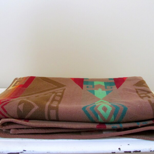 Antique Center Point Pendleton Indian Trade Blanket, 1920's