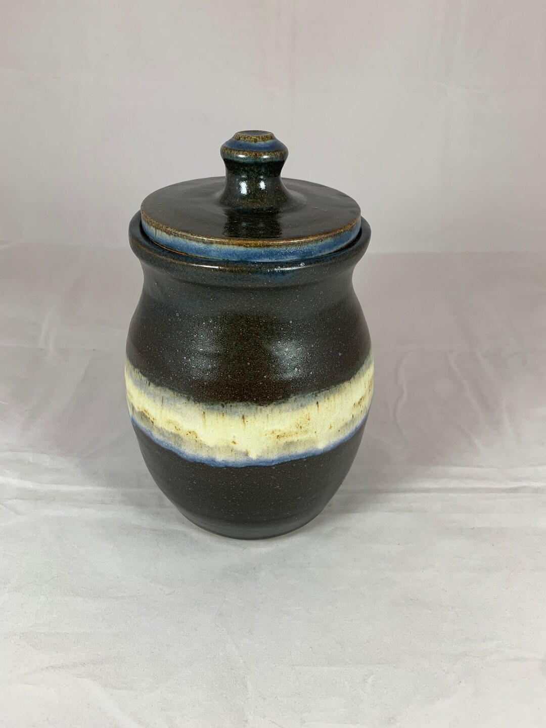 Black and White Cookie Jar Etsy