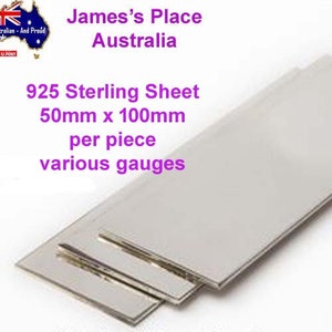 925 Sterling Silver Sheet image 2