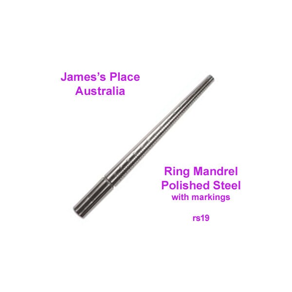 Large Steel Ring Mandrel Graduated 16-24 SIZES Making Hoop Earring