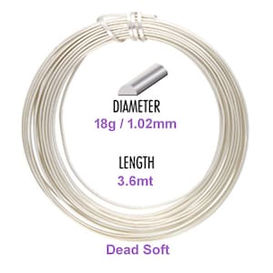Wire - Half Round - Dead Soft - 18g