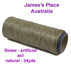 390yd Natural Artificial Sinew