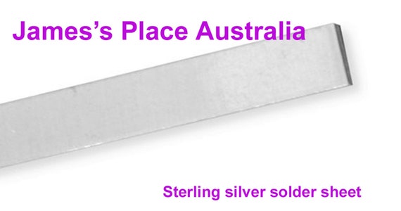 Solder Sheet 925 Etsy Ireland