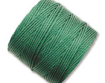 S-Lon - Verts - Cordon de 0,5 mm - perlage, tressage, macramé et fabrication de bijoux
