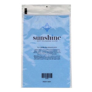 Sunshine soft Polishing Blue Cloth - silver, gold, brass, copper etc