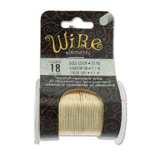 Gold Plated Wire 0.4mm/ 27 Gauge, Non-Tarnished, Water Resistant, for Jewelry  Making and Crafts – Crafteka