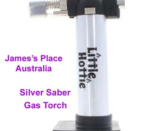 Little Hottie - Silver Saber - Refillable Butane Torch for soldering etc...