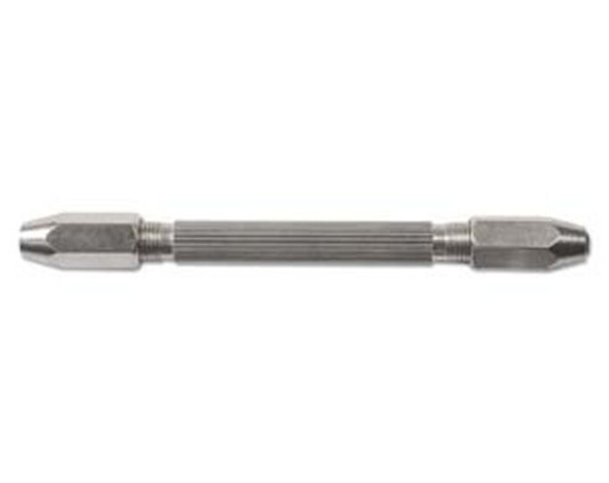 JTS Pear Wood Handle Pin Vise / Hand Chuck Tool With 2 Steel Collets (Holds 0-1/8") - For Engraving & Jewelry