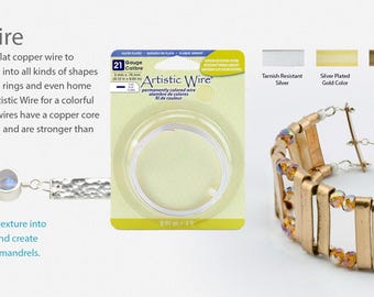 Wire - Flat - 21g - 3mm x 0.75mm