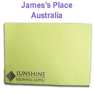 Sunshine Poliertuch - für Silber, Gold, Messing, Kupfer etc