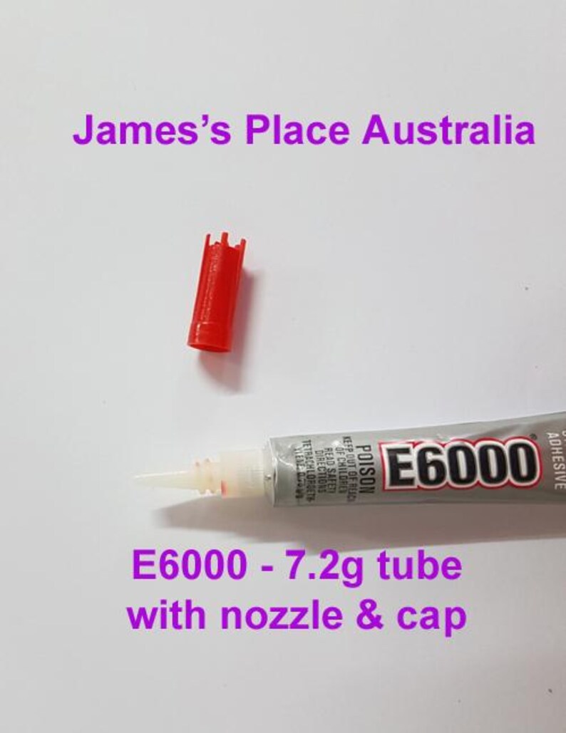 E6000 Industrial Strength Jewellery, Lapidary & Craft Adhesive with Nozzle