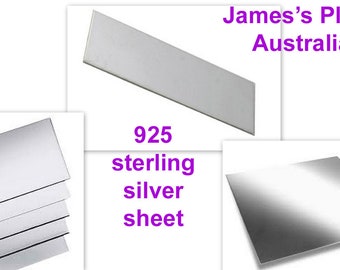 sterling silver sheet metal 