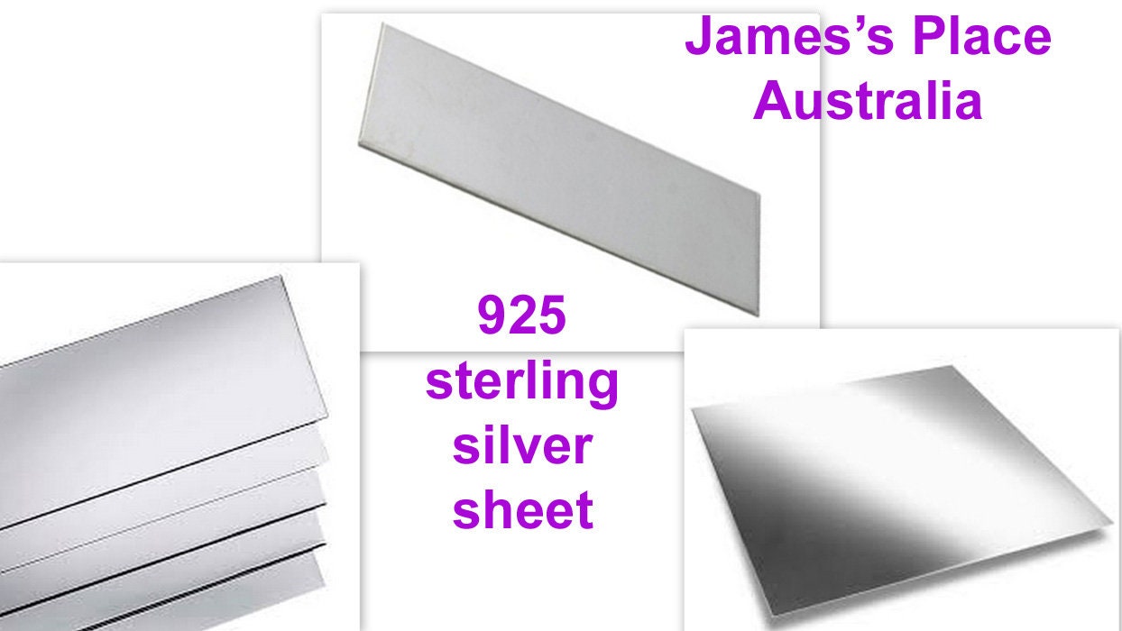 925 Sterling Silver Sheet 