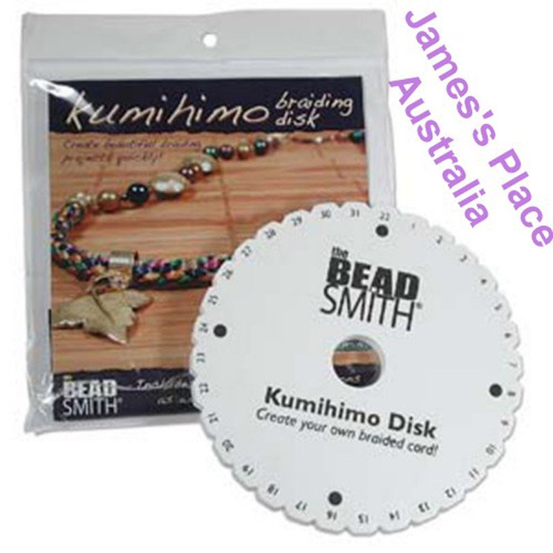 Kumihimo Braiding Disk Braid Round Japanese 55257 64 Slots 6in Double  Thick, Japanese Braiding Instructions Included Kumihimo Plate 