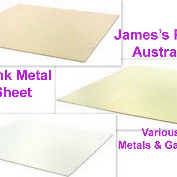 Metal Sheets - Etsy