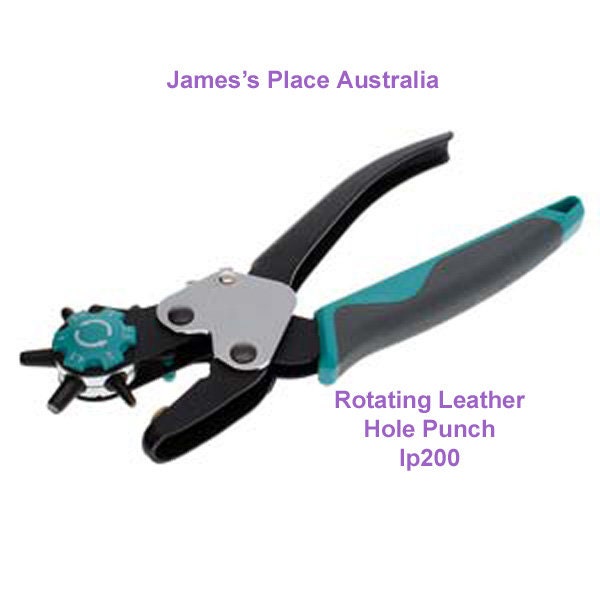 Rotary 5 Hole Leather Fabric Hole Punch 0.8, 1, 1.2, 1.5 and 2 Mm