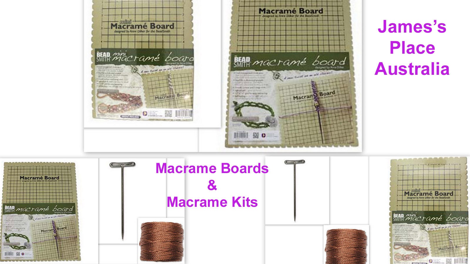Macrame Board with Grids 16x12inch Double Side Macrame Project Board with  .c