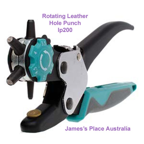 Leather Hole Punch - The Pro Hole Punch by Skilled Crafter
