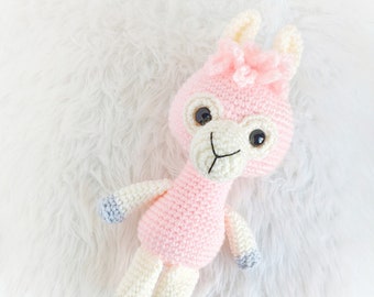 CROCHET LLAMA PATTERN: Amigurumi Llama Pattern, English Only, Beginner Friendly, Crochet Alpaca