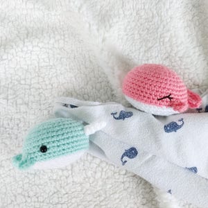 CROCHET WHALE PATTERN: Whale & Narwhal Amigurumi Pattern, English Only, Easy To Follow, Beginner Friendly Project image 2