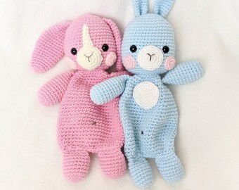 CROCHET LOVEY PATTERN: Bunny Lovey Amigurumi Pattern, Crochet Comforter, English Only, Beginner Friendly, Easy to Follow Pattern