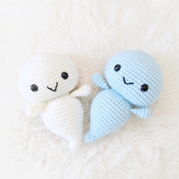 Crochet Ghost Amigurumi Pattern, Boo Ghostie (PDF)