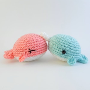 CROCHET WHALE PATTERN: Whale & Narwhal Amigurumi Pattern, English Only, Easy To Follow, Beginner Friendly Project image 5