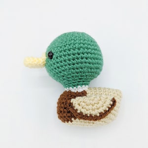CROCHET DUCK PATTERN: Amigurumi Mini Duck Pattern, Written in English, Easy To Follow, Crochet Duckling image 7