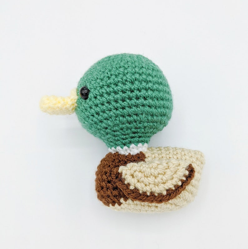 CROCHET DUCK PATTERN: Amigurumi Mini Duck Pattern, Written in English, Easy To Follow, Crochet Duckling image 7