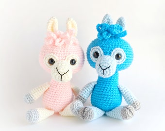 Crochet Llama Amigurumi Pattern: Farm Nursery Decor (PDF Pattern)